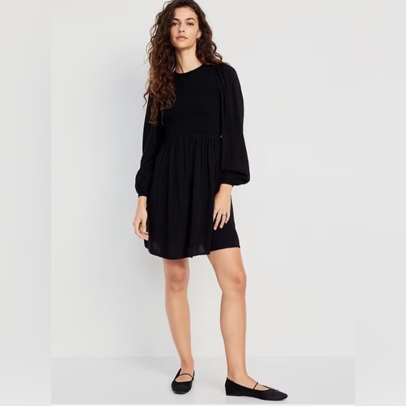 Old Navy Dresses & Skirts - Old Navy - Fit & Flare Long Sleeve Mini